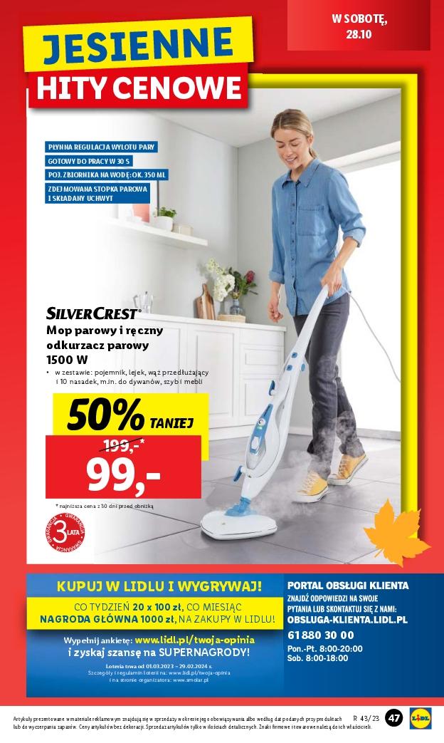 Gazetka promocyjna Lidl str. 47
