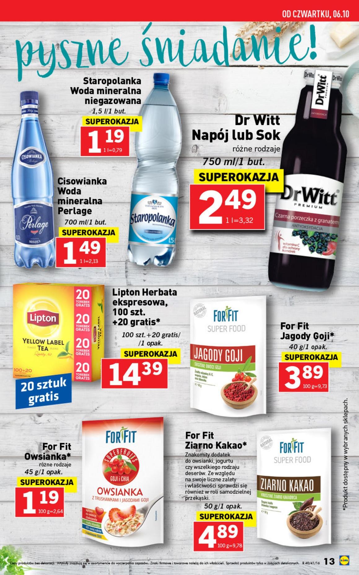 Gazetka promocyjna Lidl str. 13