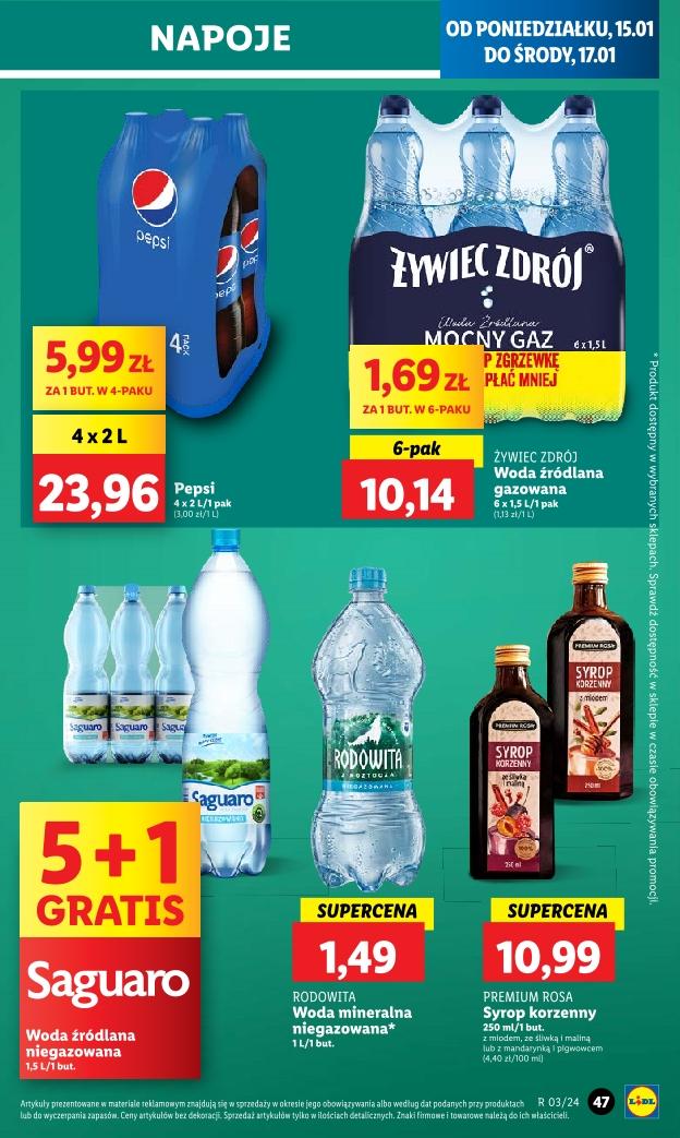 Gazetka promocyjna Lidl str. 47