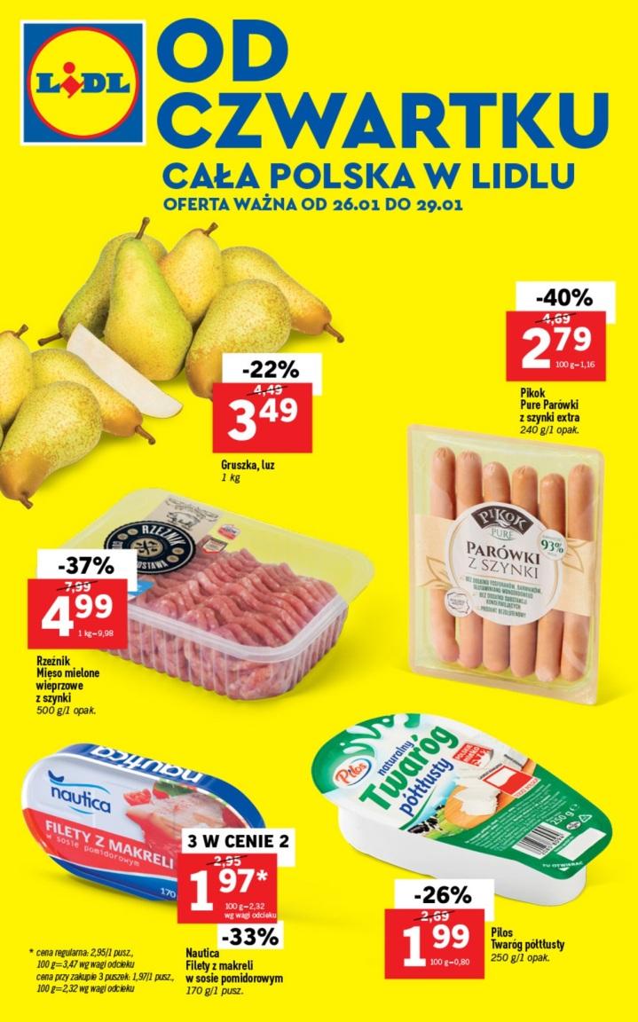 Gazetka promocyjna Lidl str. 1