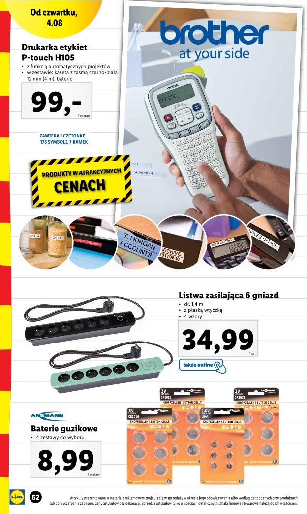 Gazetka promocyjna Lidl str. 62