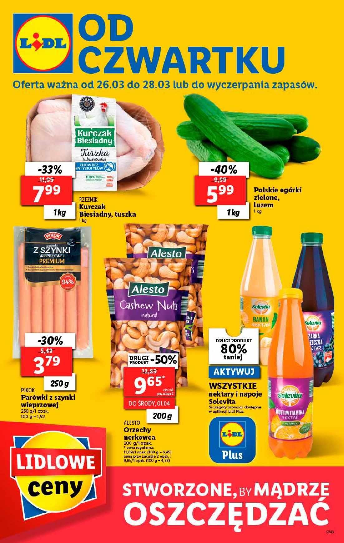 Gazetka promocyjna Lidl str. 1
