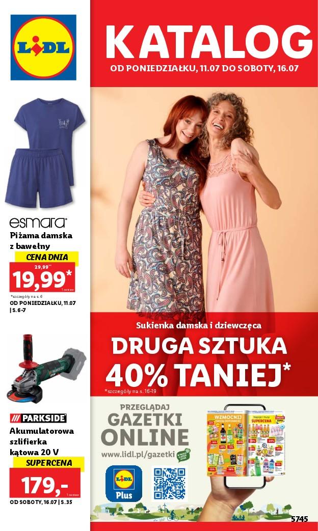 Gazetka promocyjna Lidl str. 1