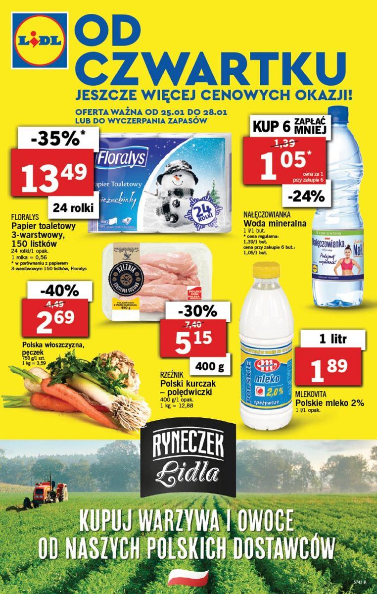 Gazetka promocyjna Lidl str. 1
