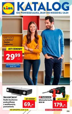Lidl katalog 20.01