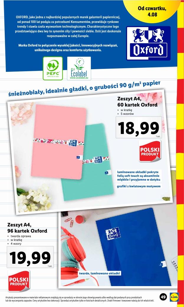 Gazetka promocyjna Lidl str. 49