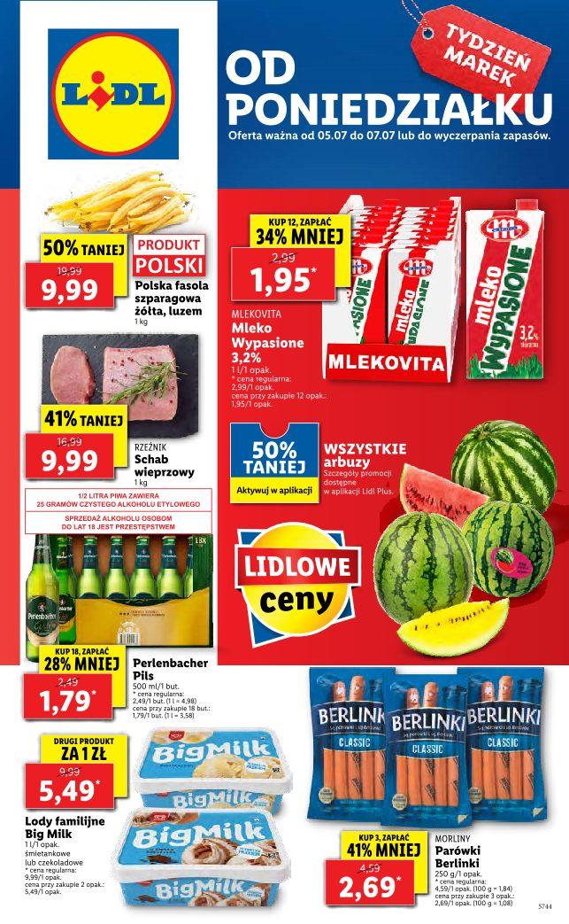 Gazetka promocyjna Lidl str. 1