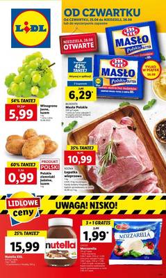 Lidl od czwartku