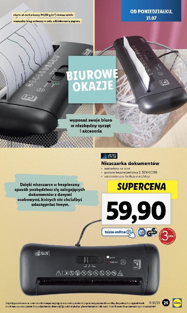 Gazetka promocyjna Lidl str. 25