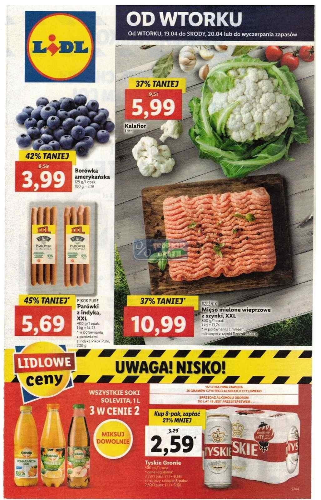 Gazetka promocyjna Lidl str. 1