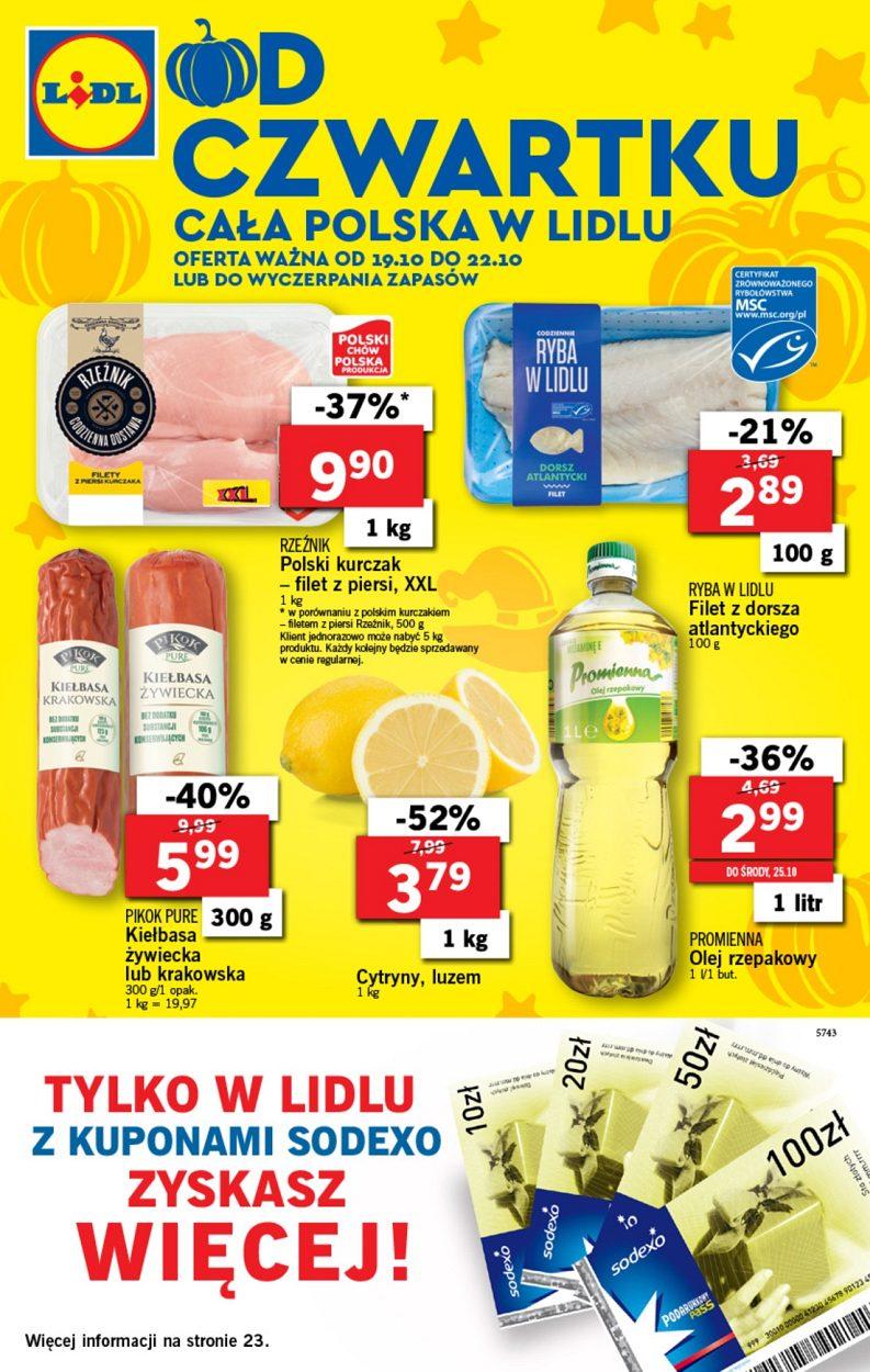Gazetka promocyjna Lidl str. 1