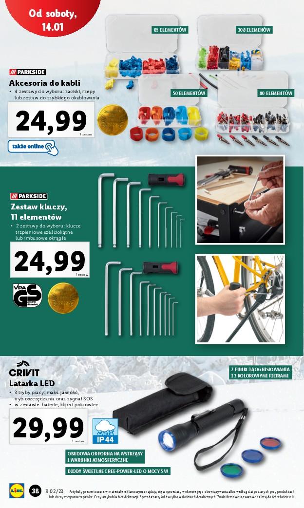 Gazetka promocyjna Lidl str. 38