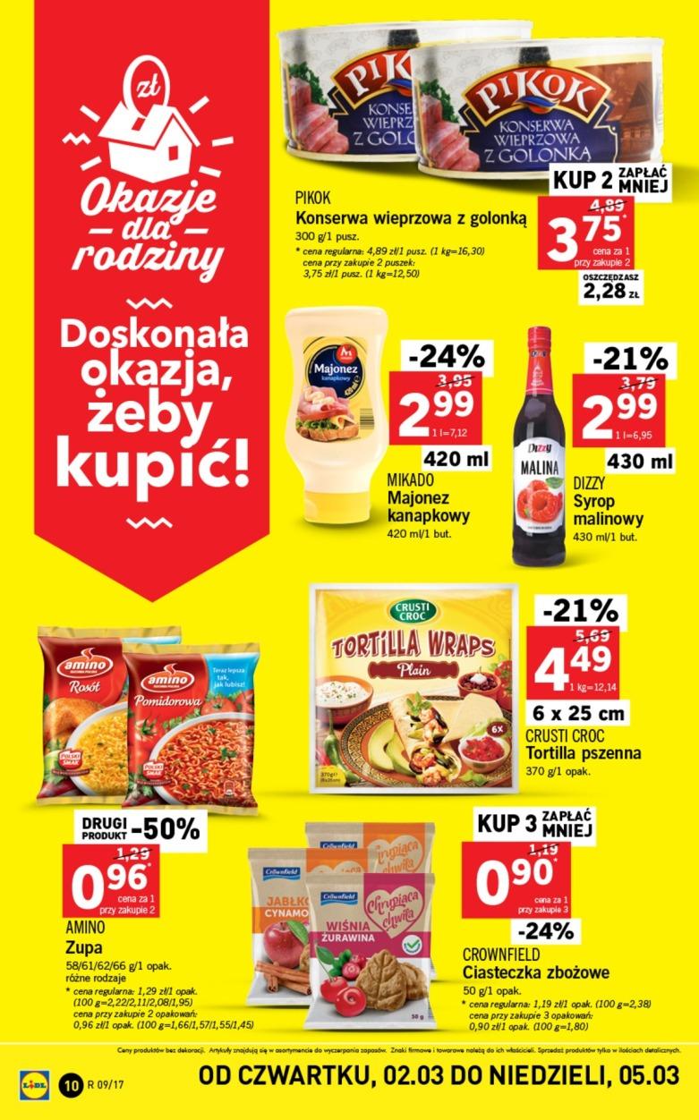 Gazetka promocyjna Lidl str. 10
