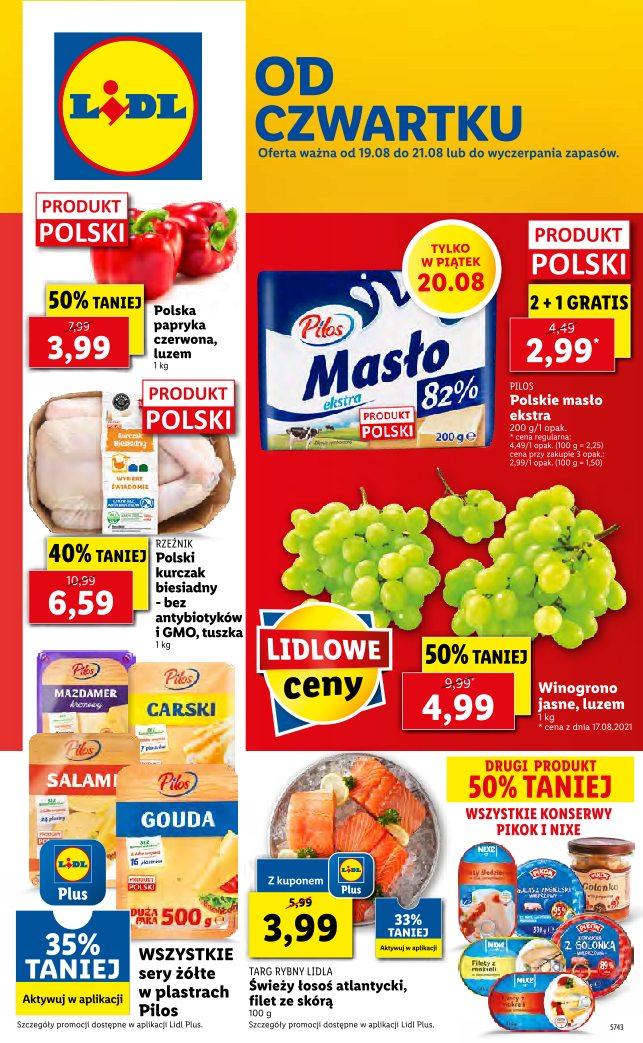 Gazetka promocyjna Lidl str. 1