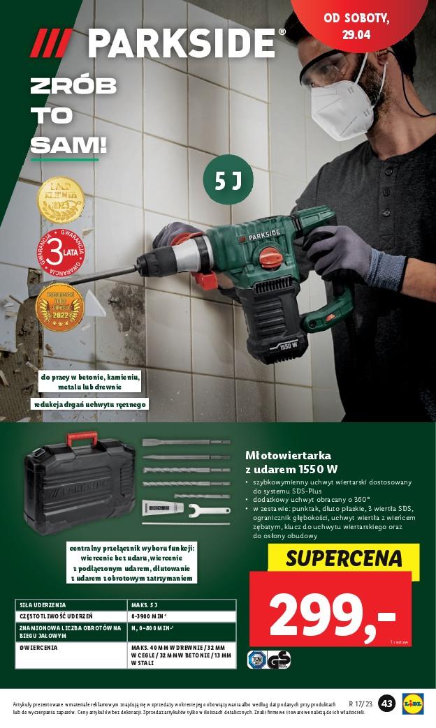 Gazetka promocyjna Lidl str. 43