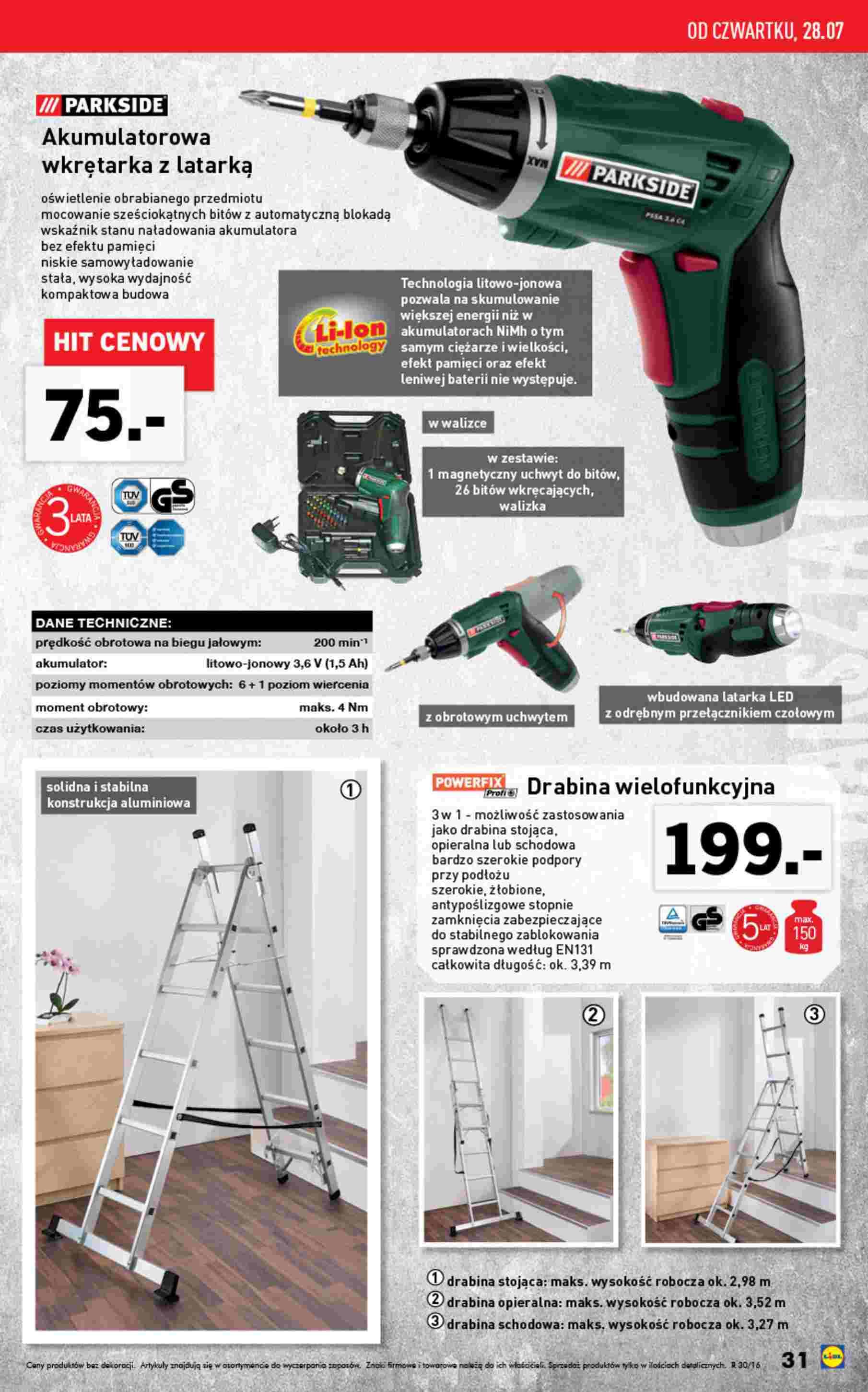 Gazetka promocyjna Lidl str. 31