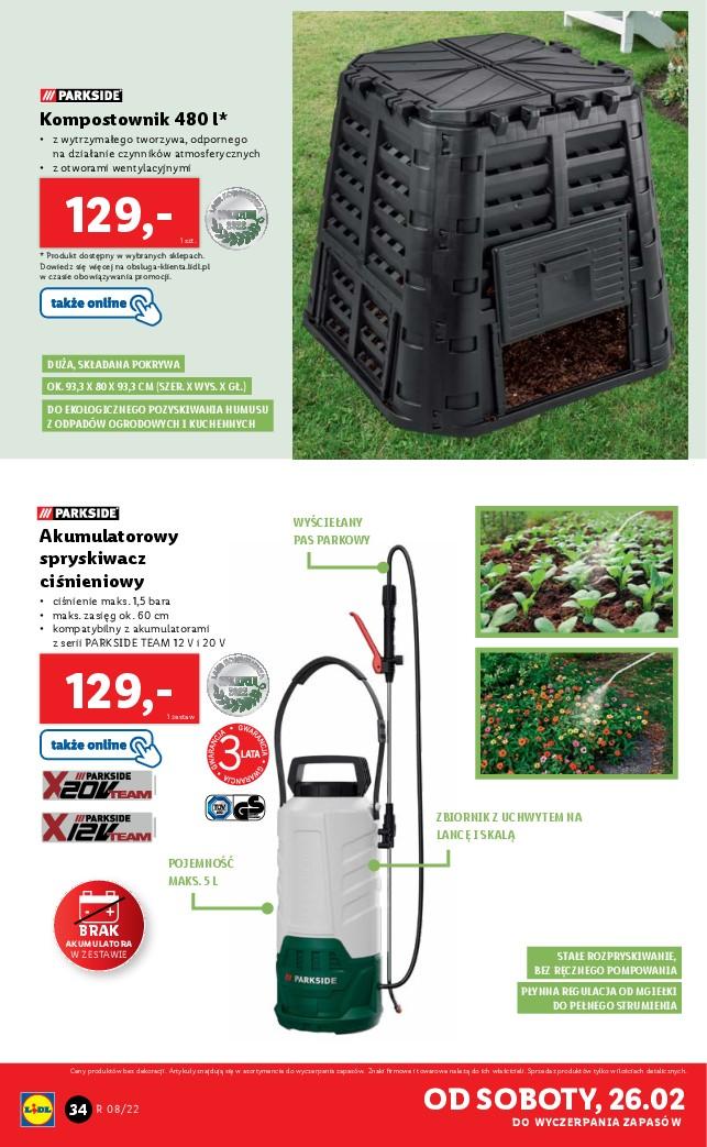 Gazetka promocyjna Lidl str. 34