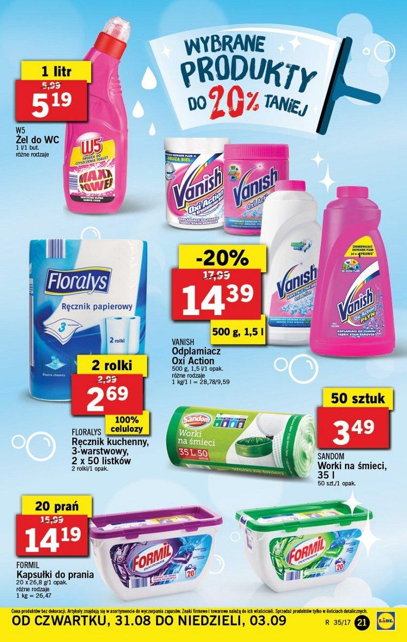 Gazetka promocyjna Lidl str. 21