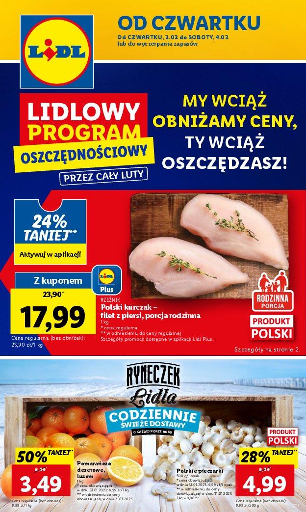 Gazetka promocyjna Lidl str. 1
