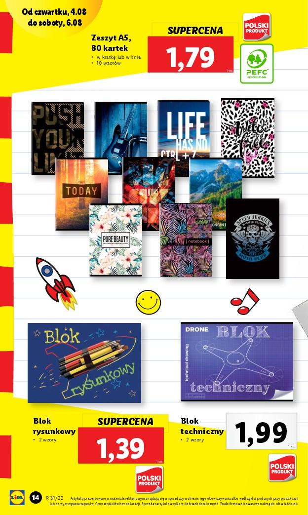 Gazetka promocyjna Lidl str. 14