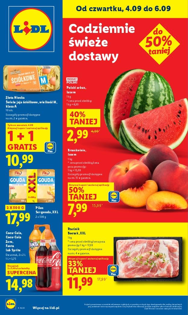 Gazetka promocyjna Lidl str. 1