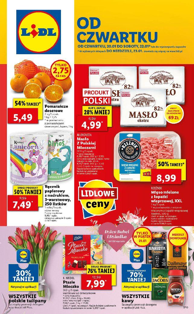 Gazetka promocyjna Lidl str. 1