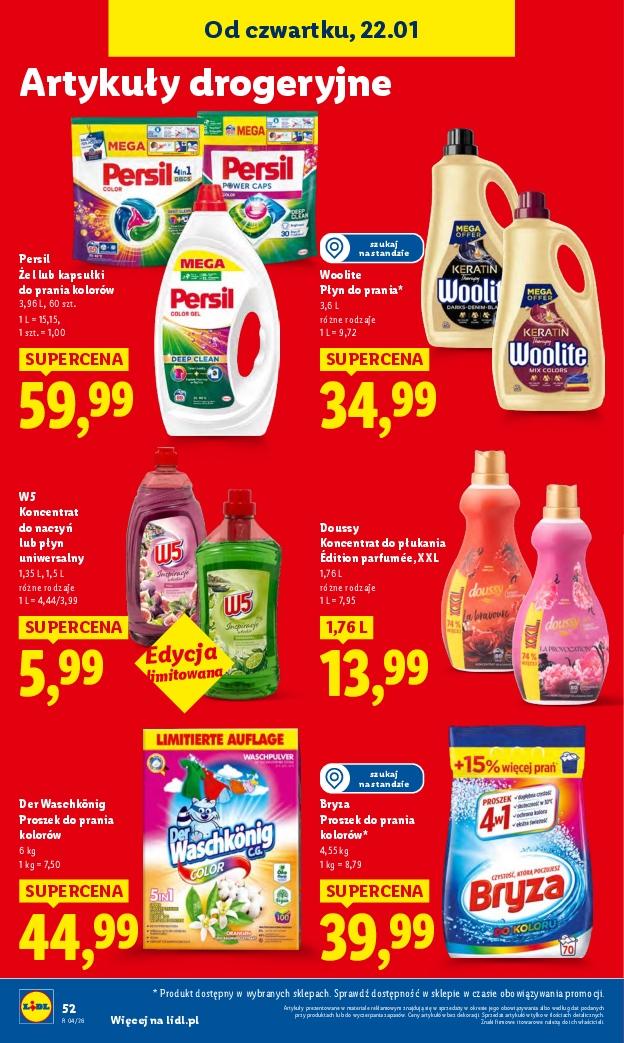 Gazetka promocyjna Lidl str. 52