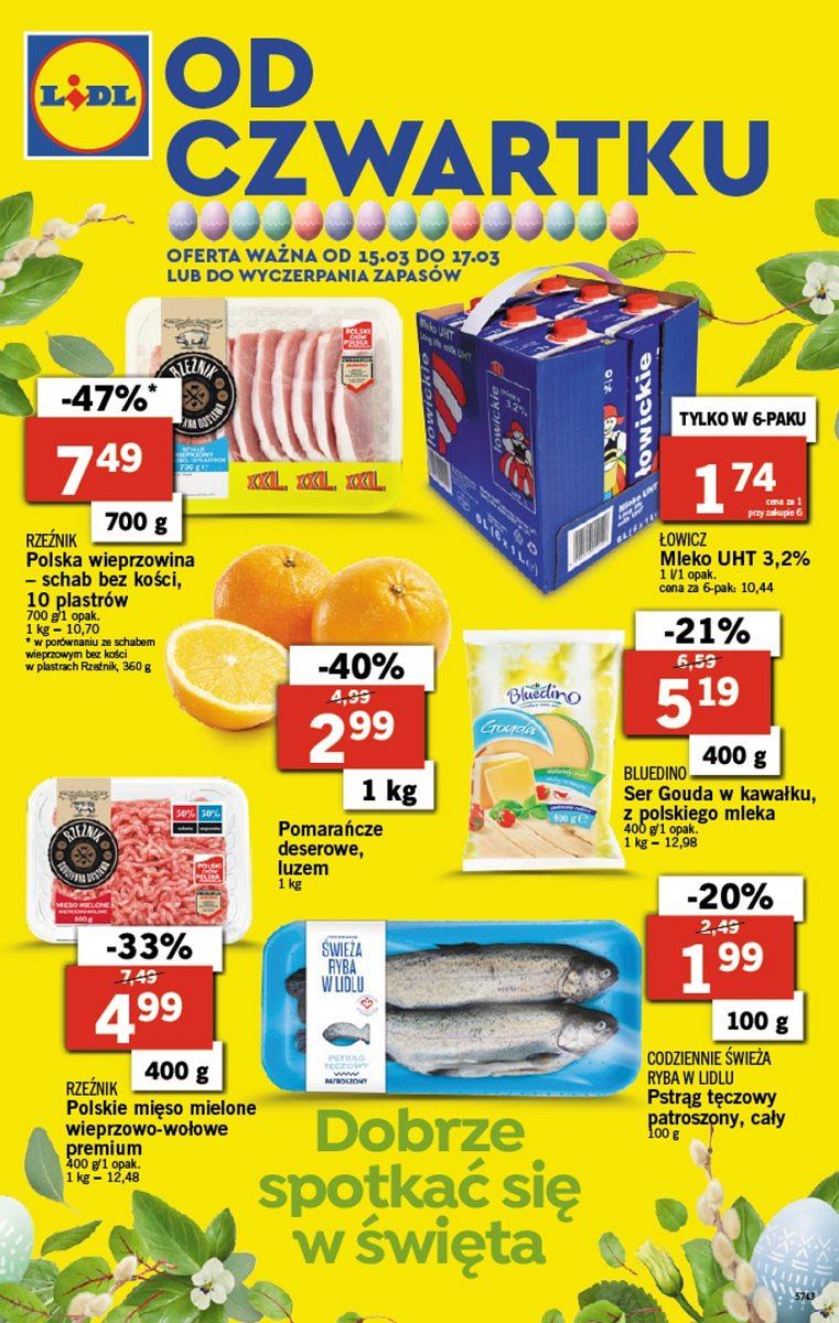Gazetka promocyjna Lidl str. 1