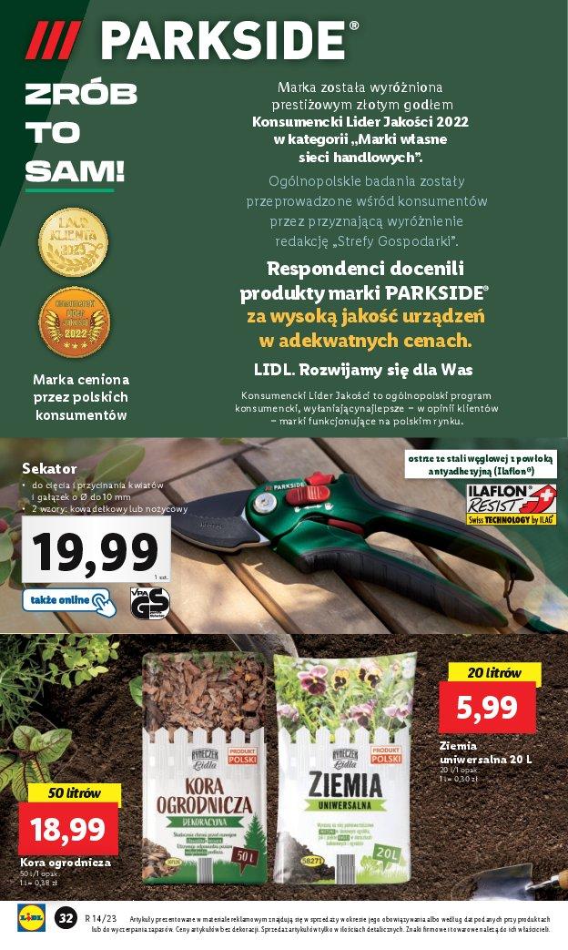 Gazetka promocyjna Lidl str. 32