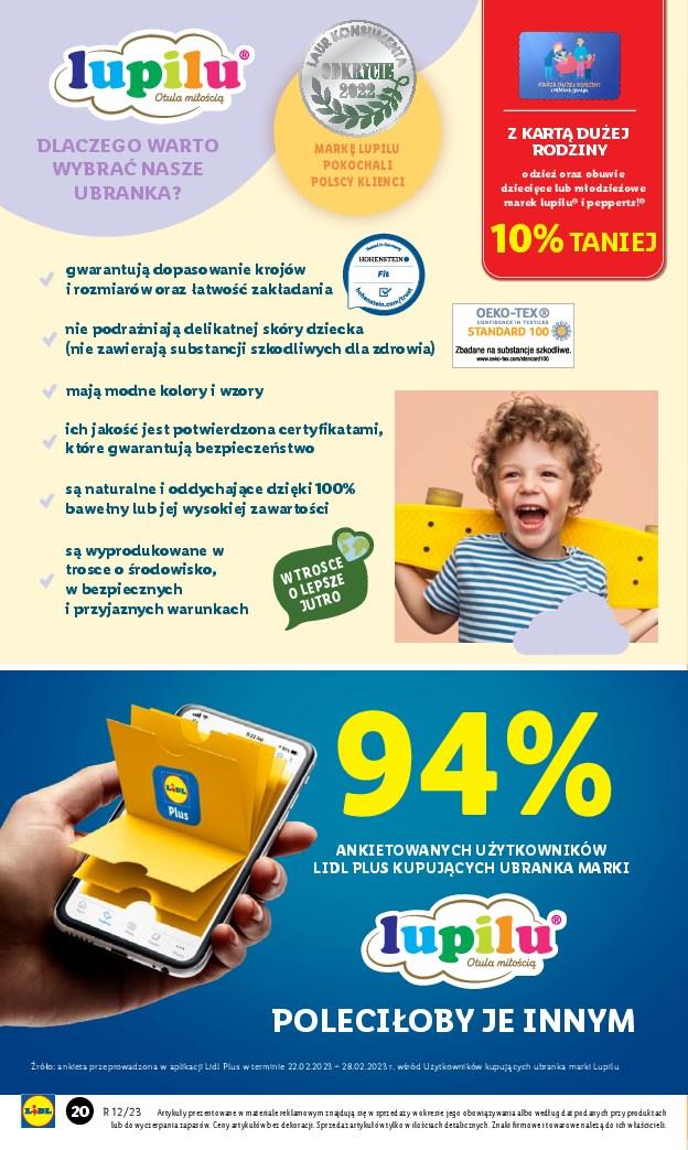 Gazetka promocyjna Lidl str. 20