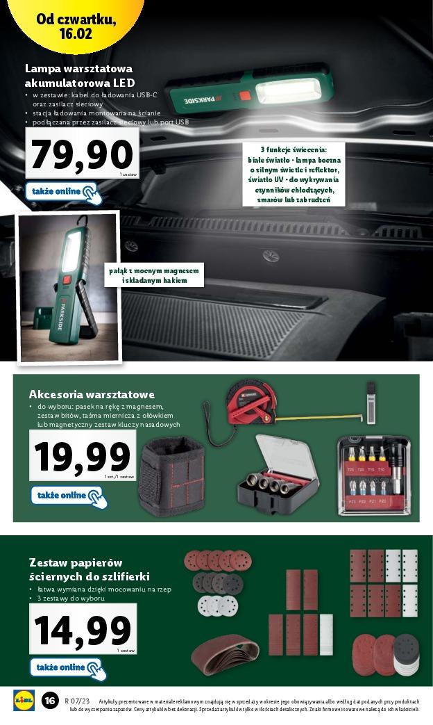 Gazetka promocyjna Lidl str. 16