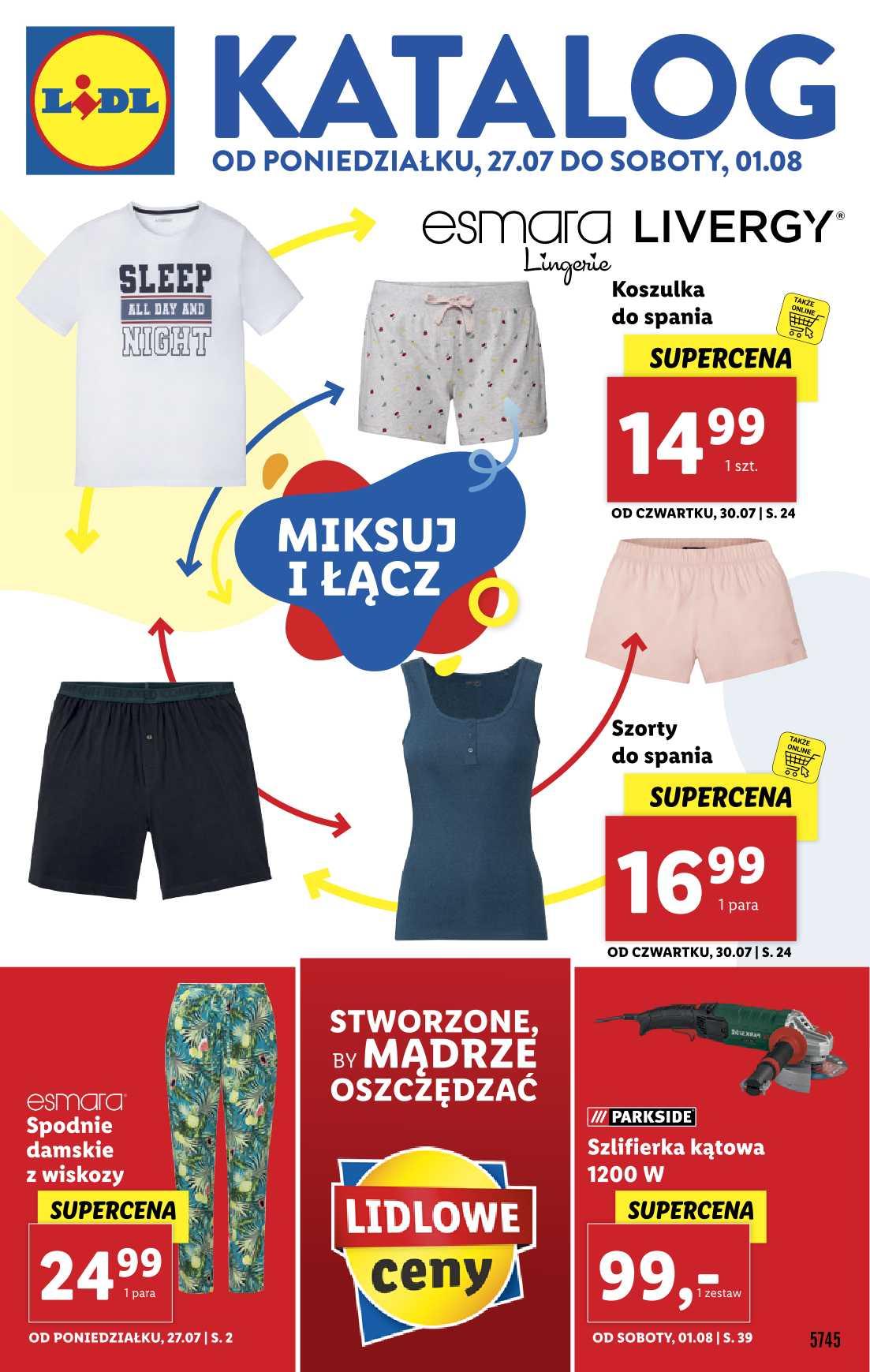 Gazetka promocyjna Lidl str. 1