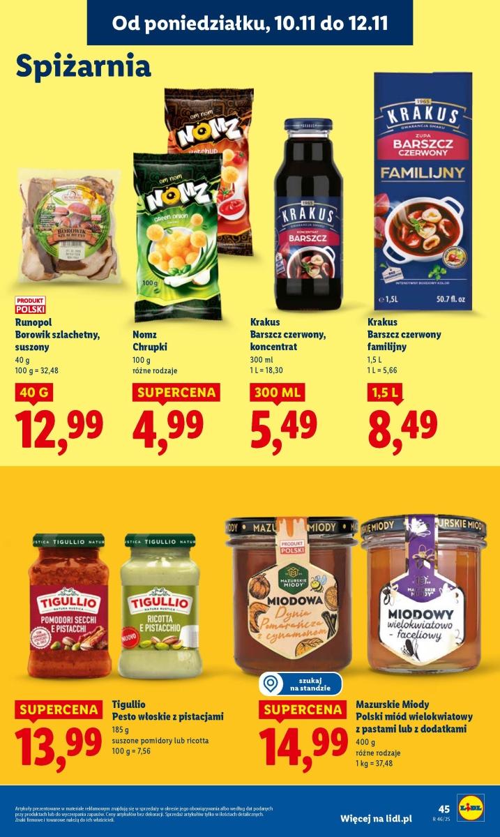 Gazetka promocyjna Lidl str. 45