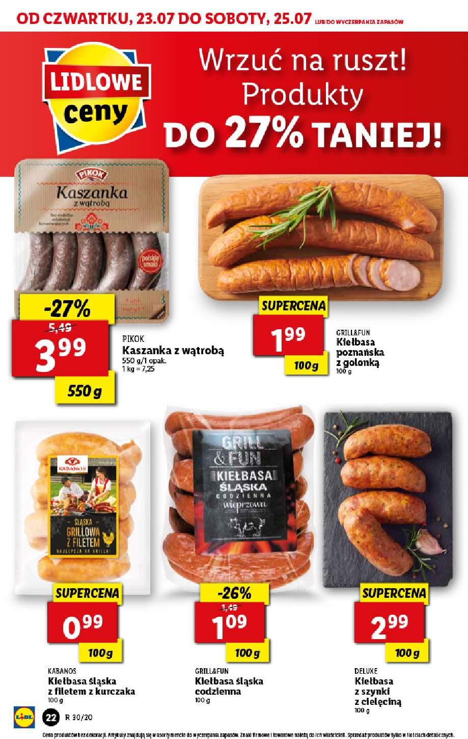 Gazetka promocyjna Lidl str. 22