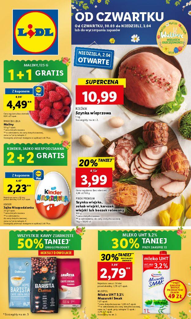 Gazetka promocyjna Lidl str. 1