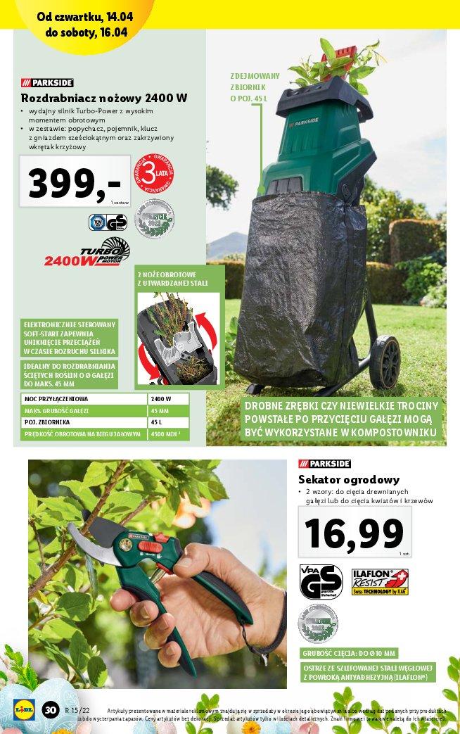 Gazetka promocyjna Lidl str. 30