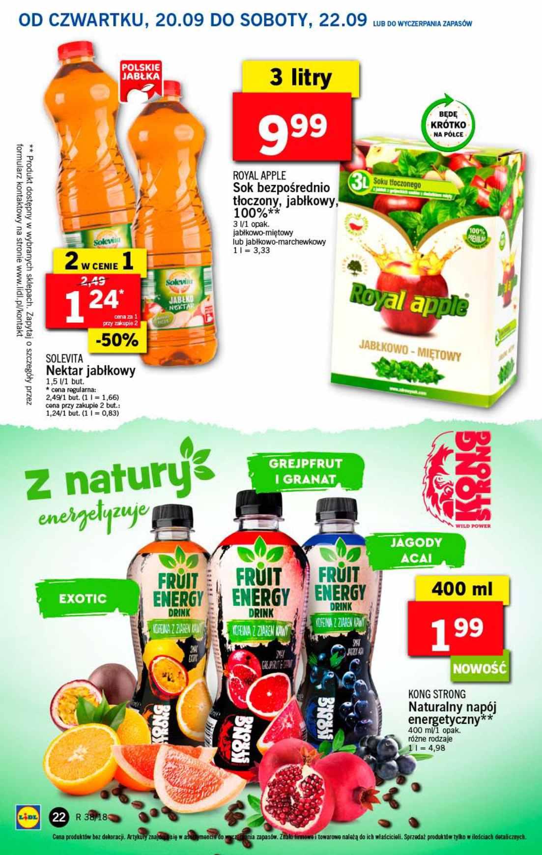 Gazetka promocyjna Lidl str. 22