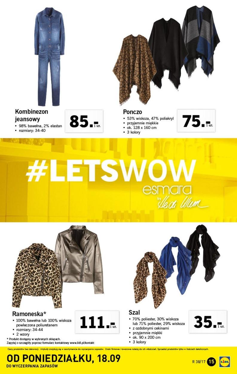 Gazetka promocyjna Lidl str. 15