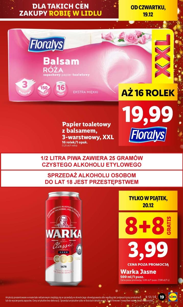 Gazetka promocyjna Lidl str. 19