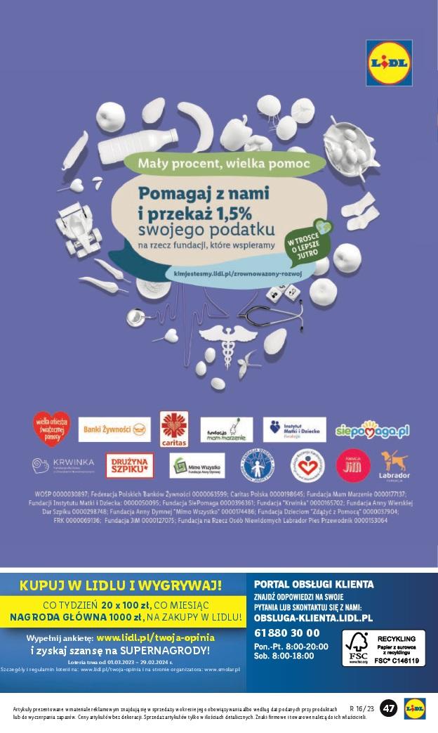 Gazetka promocyjna Lidl str. 48