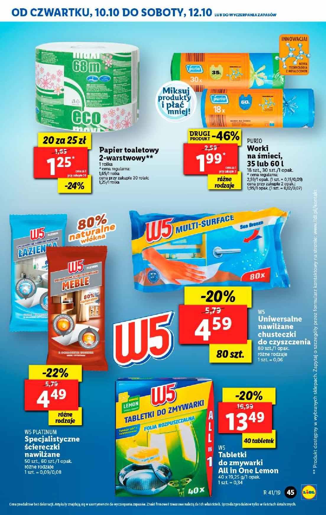 Gazetka promocyjna Lidl str. 45