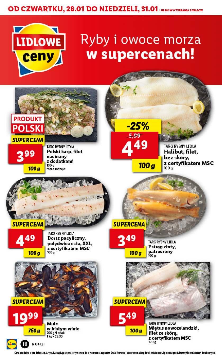 Gazetka promocyjna Lidl str. 16