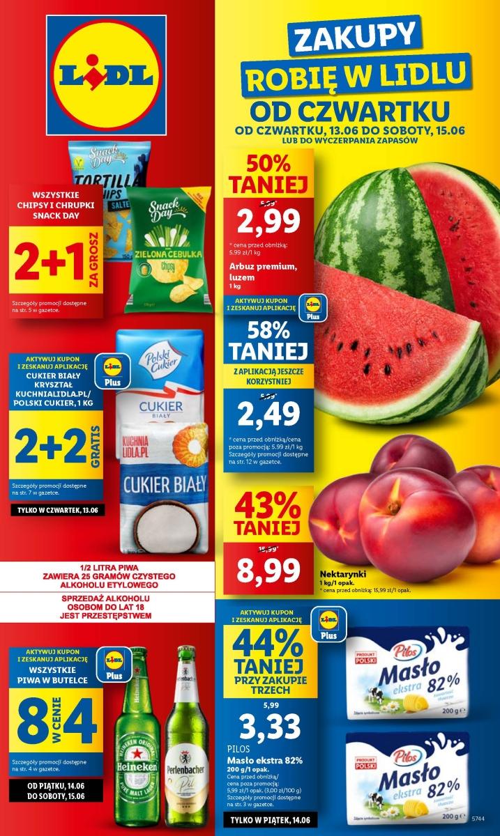 Gazetka promocyjna Lidl str. 1