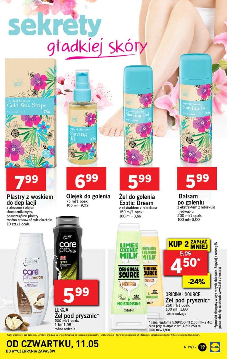 Gazetka promocyjna Lidl str. 19