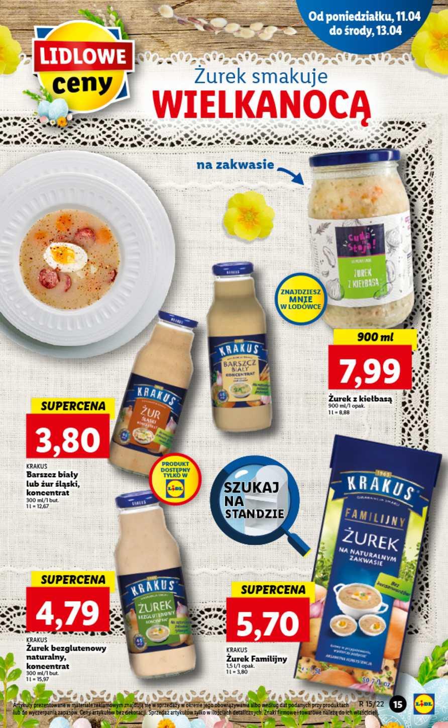 Gazetka promocyjna Lidl str. 15