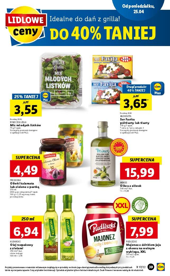Gazetka promocyjna Lidl str. 39