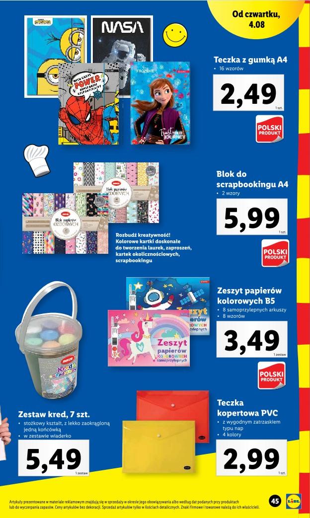 Gazetka promocyjna Lidl str. 45