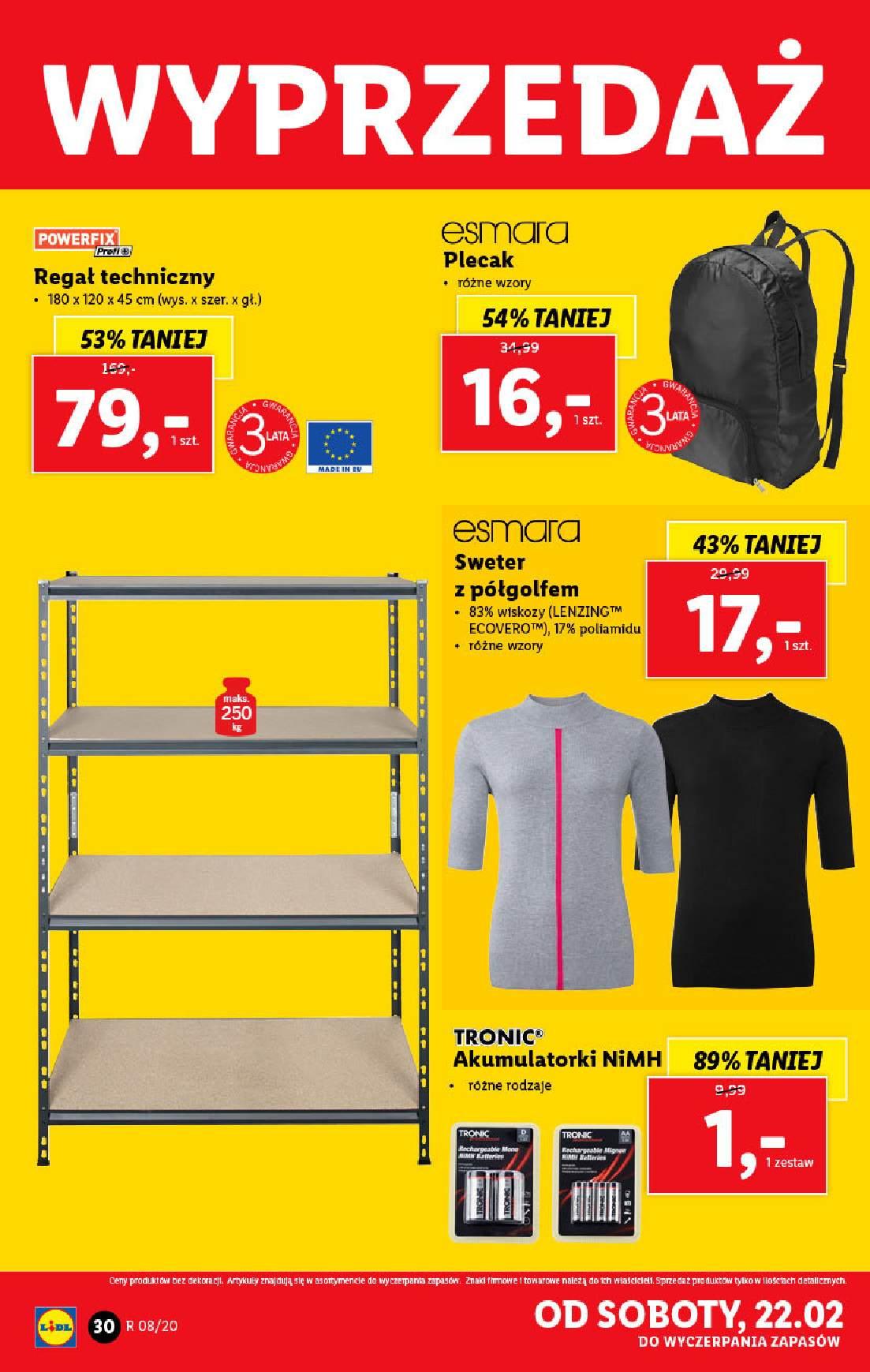 Gazetka promocyjna Lidl str. 30