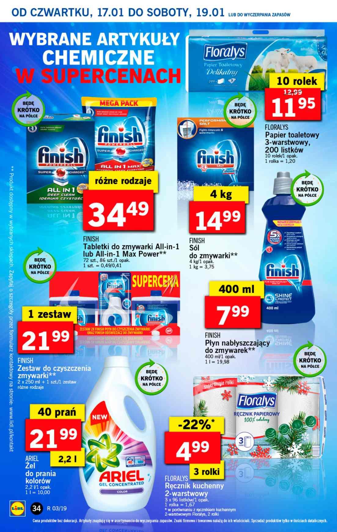 Gazetka promocyjna Lidl str. 34