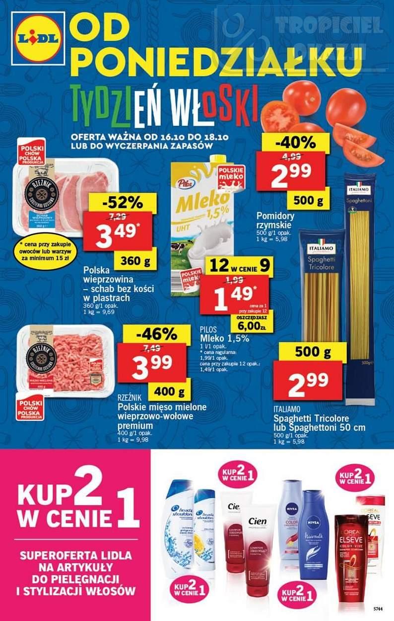 Gazetka promocyjna Lidl str. 1
